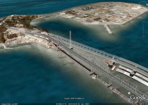 Bay Bridge in Google Earth Bay Bridge in Google Earth