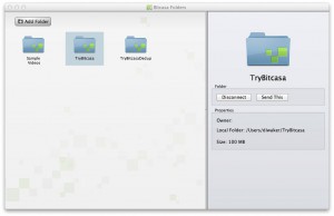 Bitcasa Folders